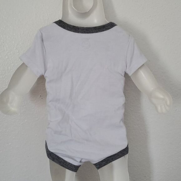 0-3 Months Nirvana Band Baby ONE PIECE T Shirt Tee One Piece Tops Gray White - Picture 4 of 11